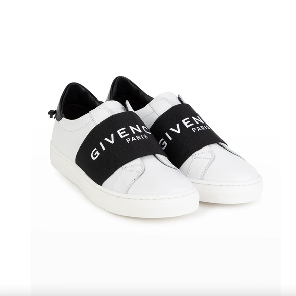Givenchy Other - NIB $450 Givenchy Kid's Urban Street Logo Bicolor Elastic-Strap Sneakers -12.5US